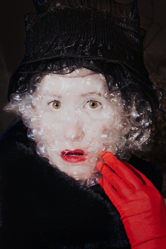 Self portrait in a surprised mood