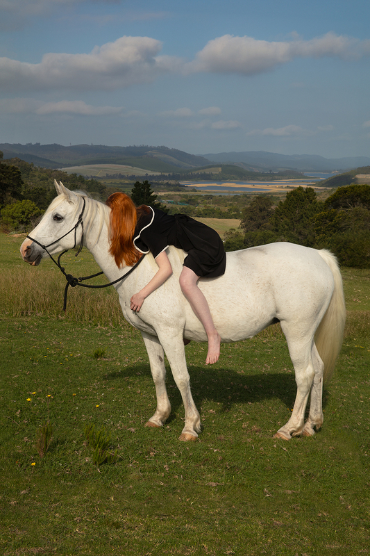 From the series, The extraordinary beauty of ginger haired girls, 2024.