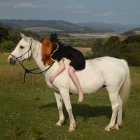 From the series, The extraordinary beauty of ginger haired girls, 2024.